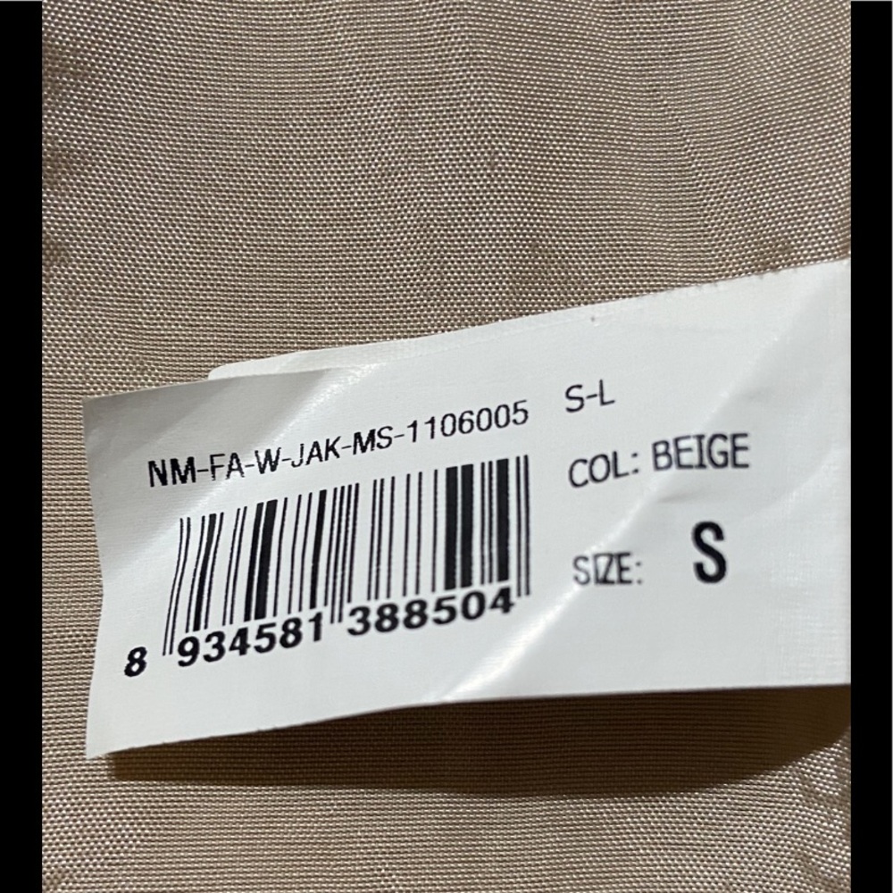 N&M Collection Beige Jacket . - Picture 7 of 7